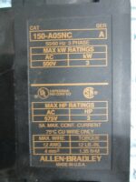 Allen Bradley 150-A05NC SMC-2 Soft Starter 3 Kw 3HP Ser A *Fully Tested* - Image 4