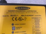 Banner MUSC-1 Multi Screen Curtain Control Box Part # 43842 115/230VAC *Tested* - Image 7