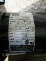 Bodine 33A5BEPM-W2 AC Gearmotor 1.9A 1/8HP 266RPM 130Volts Ratio 9.40:1 *NEW* - Image 8