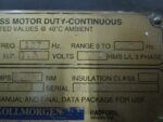 Kollmorgen EB-202-B-91-001 Brushless Motor Duty Continuous 1.3HP 230VAC *Tested* - Image 9