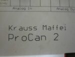 Krauss Maffei Procan 2  V2.40/217 Krauss Maffei Procan 2 Control Board *Tested* - Image 10