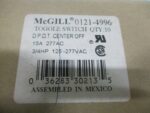 McGILL 0121-4996 Toggle Switch 15A 277AC 3/4HP 125-277VAC *NEW QTY 10 Box*** - Image 8