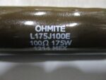Ohmite L175J100E Wirewound Resistor 100Ohm 175Watt Tolerance 5% *Brand NEW* - Image 3