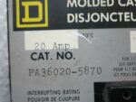 Square D FA36020-5870 Circuit Breaker 20Amps Molded Case  *Fully Working* - Image 5