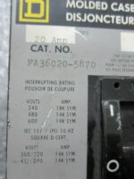 Square D FA36020-5870 Circuit Breaker 20Amps Molded Case  *Fully Working* - Image 6