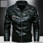 Urban Stealth Buffalo Hide Racer Jacket